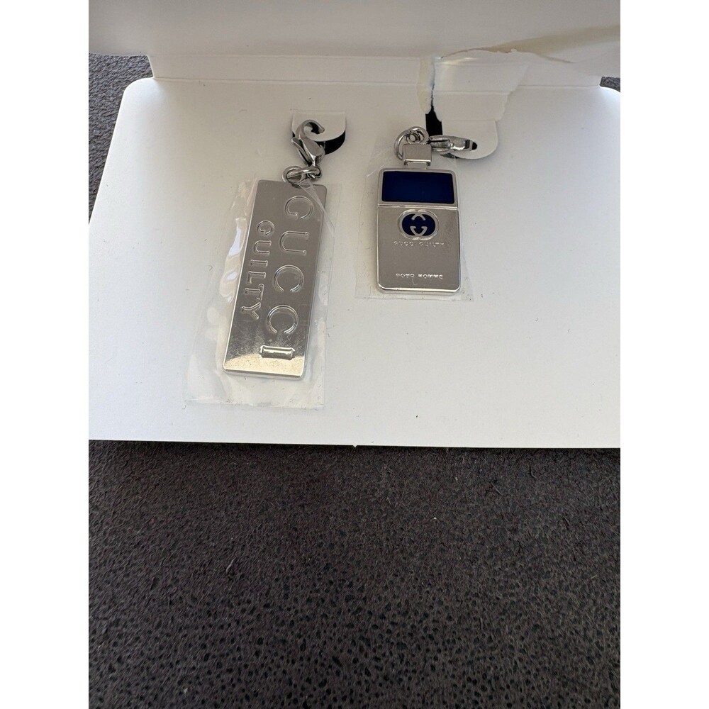 Gucci Guilty Set Of Two Perfume- Cologne Bottle Charms